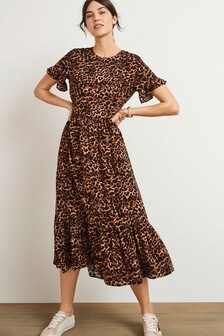 Robe mi-longue