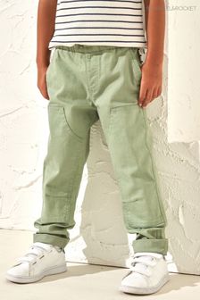 Angel & Rocket Jace Green Stitch Detail Washed Trousers
