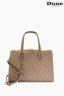 Dune London Natural Large Dignify Quilted Tote Bag (164816) | €142