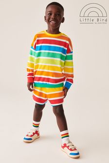 Little Bird by Jools Oliver Multi Bright Towelling Sweat Top and Short Set (165484) | ￥4,580 - ￥5,640