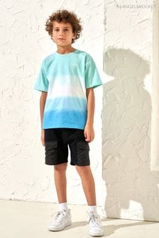 Angel & Rocket Blue Brad Ombre Tie Dye T-Shirt (166069) | €16 - €21