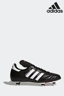 adidas Football Black/White Adults Classic World Cup Soft Ground Boots