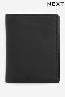 Schwarz - Lederbrieftasche mit Kartenfächern (166344) | 16 €