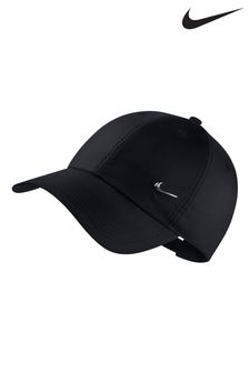 Schwarz - Nike Adult Cap mit Swoosh-Logo (166694) | 24 €