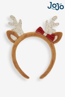 JoJo Maman Bébé Brown Reindeer Headband (166700) | kr110