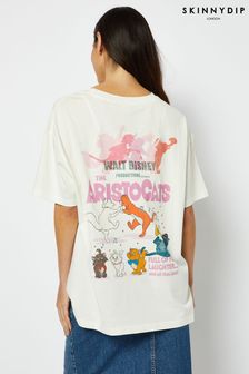 Creme - Skinnydip Disney Aristocats Poster-T-Shirt (166725) | 34 €