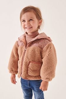 Нейлоновый флисовый пиджак из искусственного меха с принтом (12 мес. - 7 лет) (166985) | €27 - €31