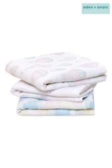 aden + anais Organic Cotton Muslin Squares 3 Pack (167331) | AED128