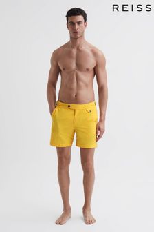 צהוב - Reiss Clipper Hemingsworth Side Adjuster Swim Shorts (167585) | ‏1,006 ‏₪