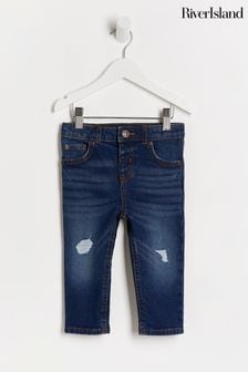 River Island Dark Blue Boys Skinny Jeans (167961) | €20
