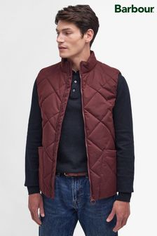 Barbour® Brick Red Lindale Quilted Gilet (168396) | €72