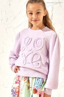 Angel & Rocket Purple Cecilia Supersoft Love Jumper (168656) | AED167 - AED190