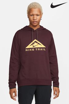 Nike Red Pullover Trail Running Hoodie (168887) | LEI 418