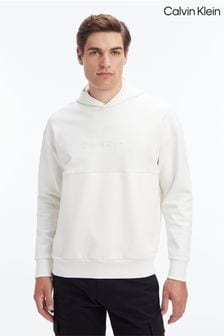 Calvin Klein White Comfort Logo Hoodie (169060) | 175 €