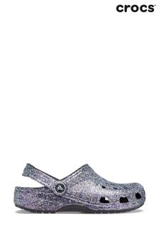 Crocs Black Classic Glitter Clogs (169804) | KRW106,700
