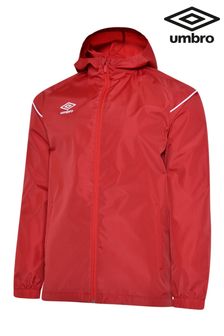 Umbro Red Junior Hooded Shower Jacket (170305) | kr493