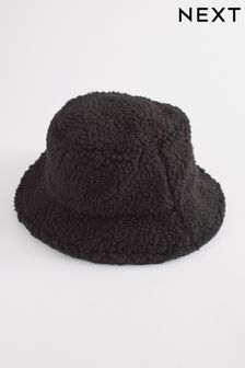 أسود - قبعة باكيت فرو صناعي (3 شهور-16 سنة) (170513) | <bdo dir="ltr">1</bdo> ر.ع - 3 ر.ع