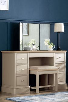 Stone Hampton Painted Oak Collection Luxe Storage Console Dressing Table (170587) | €1,075