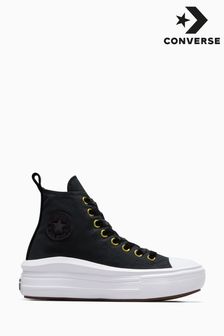 Converse Black Velvet Move Youth Trainers (170673) | ₪ 277