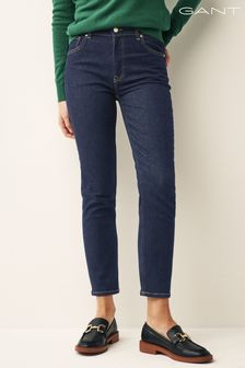 GANT Blue Ankle Length Slim Fit Jeans (170931) | 765 SAR