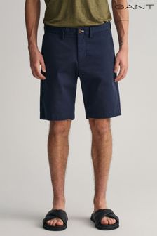 GANT Blue Hallden Twill Shorts (171213) | $167
