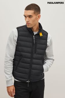 Parajumpers Perfect Lightweight Padded Down Black Gilet (172083) | €444