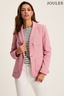 Pink - Joules Albury Cotton Blazer (172491) | kr2 360