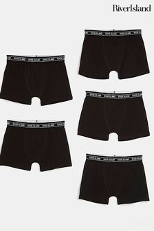 River Island Boys Boxers 5 Pack