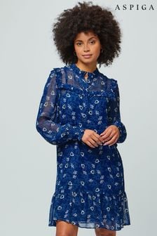 Vestido azul Kaitlyn de Aspiga™ (173662) | 170 €