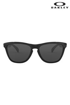 Schwarz/Graue Gläser - Oakley Frogskins Sonnenbrille (173708) | 155 €