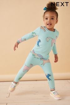 Leggings Blue Unicorn Baby Next Qatar