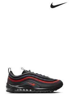 Nike Black/Red Air Max 97 Trainers (174476) | €110