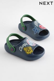 Boys Sandals Green Sliders Next Bahrain