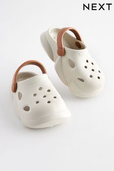 Neutral Clogs with Backstrap (174577) | ￥1,550 - ￥1,940