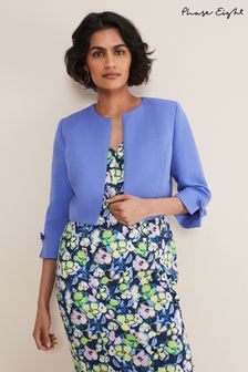 Phase Eight Blue Zoelle Bow Detail Jacket (174618) | 84 €