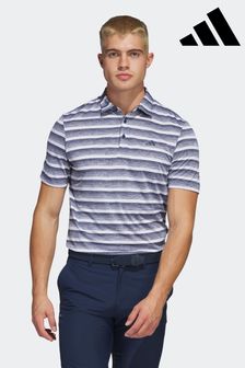 adidas Golf Two Colour Striped Polo Shirt (175232) | kr454