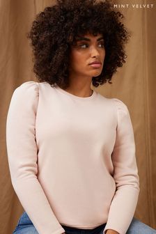 Mint Velvet Pink Puff Sleeve Sweatshirt (175843) | 39 €