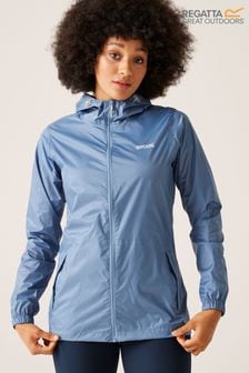 藍色 - Regatta Regatta Womens Pack It Iii Waterproof Jacket (176262) | NT$1,630