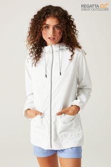 Regatta White Bayletta Waterproof Jacket (176426) | 277 QAR