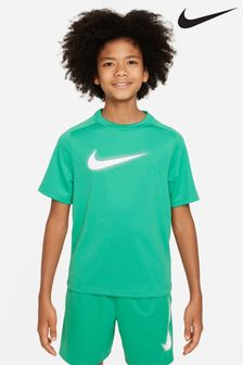 Leuchtend grün - Nike Dri-fit Multi Graphic Training T-shirt (176681) | 31 €