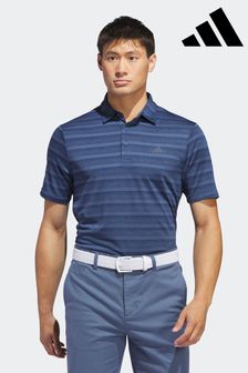 أزرق/أزرق داكن - قميص بولو خطوط لونين من Adidas Golf (177012) | 223 ر.س
