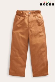 Boden Brown Canvas Carpenter Trousers (177049) | DKK135 - DKK157