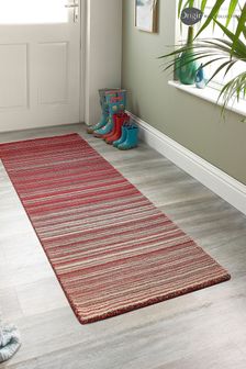 Origin Rug Collection. Red Fine Stripe Runner (177595) | €108