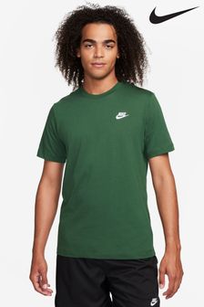 Verde închis - Tricou Nike Club (177616) | 137 LEI