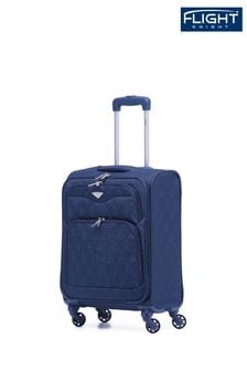 Flight Knight Navy 55x40x20cm Ryanair Priority Soft Case Cabin Carry On Suitcase Hand Luggage (178152) | 272 QAR