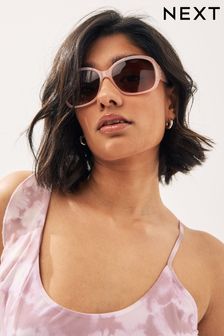 Pink Ombre Effect Cut Out Detail Sunglasses (178341) | $24