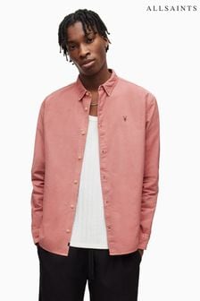 AllSaints Pink Hermosa Shirt (178362) | 490 QAR