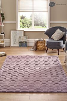 Origin Rug Collection. Lilac Basketweave 3D Rug (179976) | €150 - €464