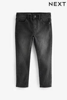 Grey Charcoal Skinny Fit Stretch Jeans (3-17yrs) (180089) | $21 - $29