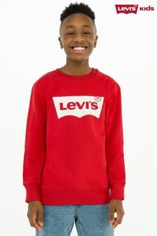 Rojo - Suéter con logo en forma de murciélago de niño de Levi's® (180813) | 50 € - 57 €